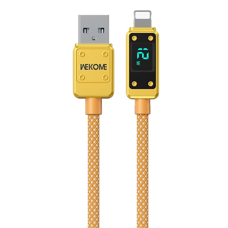 WK WDC-06i 2.4A USB to 8 Pin Digital Display Data Cable, Length: 1m