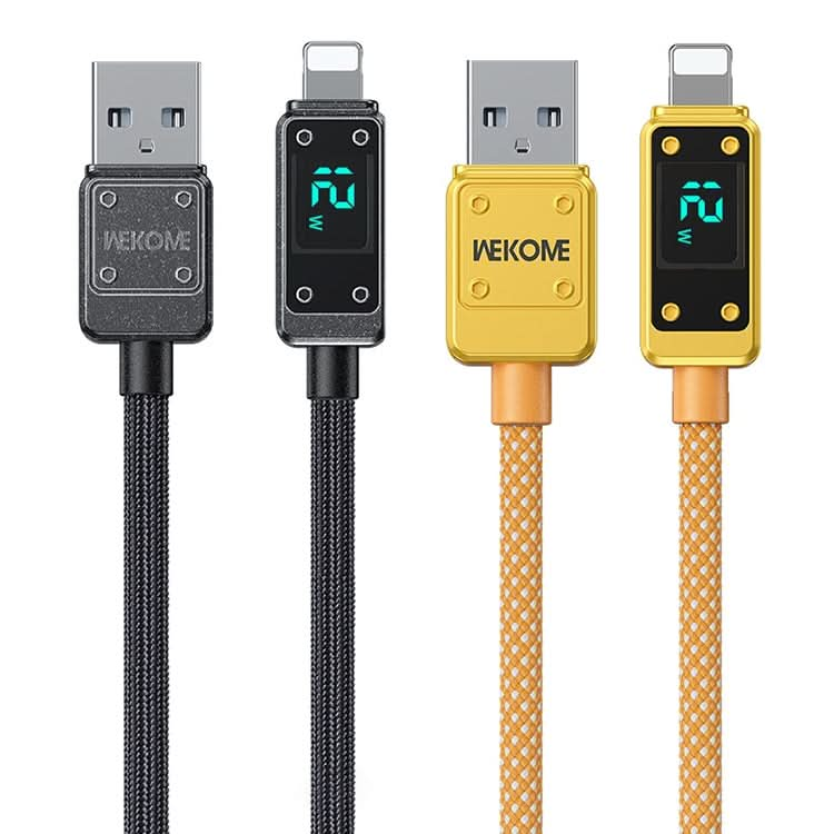 WK WDC-06i 2.4A USB to 8 Pin Digital Display Data Cable, Length: 1m