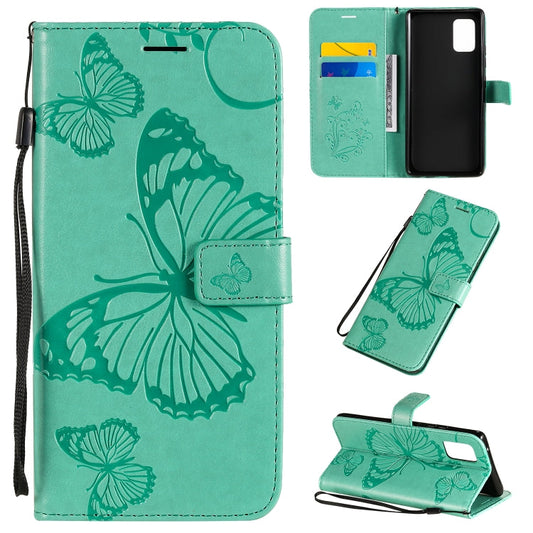 3D Butterflies Embossing Pattern Horizontal Flip Leather Case with Holder & Card Slot & Wallet, Series 8-Reluova