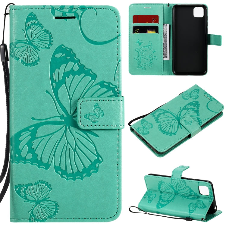 3D Butterflies Embossing Pattern Horizontal Flip Leather Case with Holder & Card Slot & Wallet, Series 4-Reluova