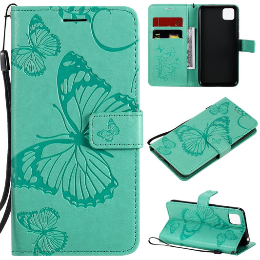 3D Butterflies Embossing Pattern Horizontal Flip Leather Case with Holder & Card Slot & Wallet, Series 4-Reluova