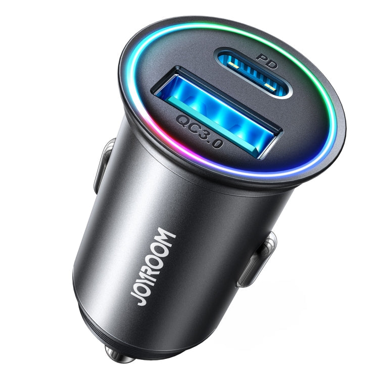 JOYROOM JR-CCN04 60W PD+QC3.0 Mini Metal Car Charger