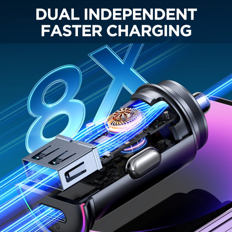 JOYROOM JR-CCN04 60W PD+QC3.0 Mini Metal Car Charger ÎҵÄÉ̵ê