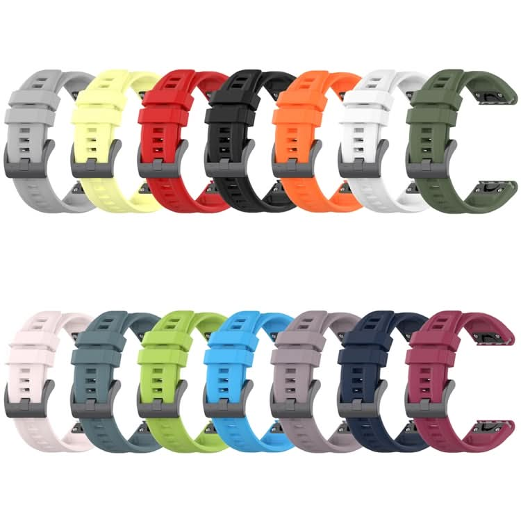 Solid Color Silicone Watch Band