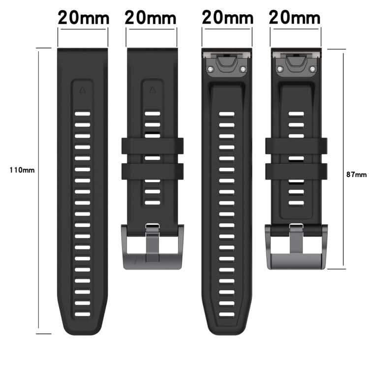 Solid Color Silicone Watch Band