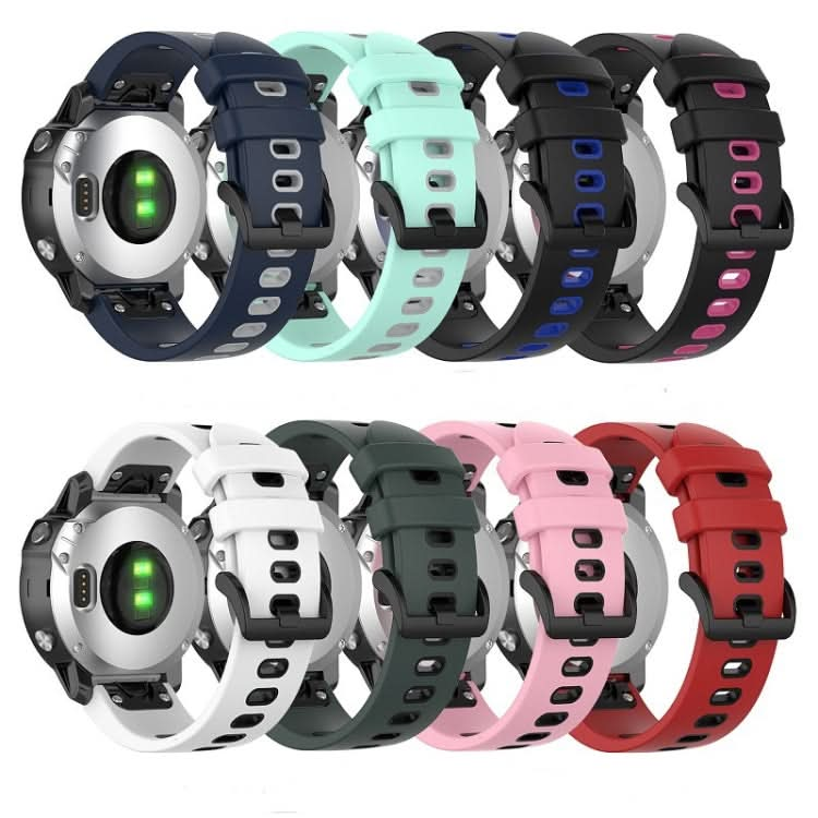 Sports Two-Color Silicone Watch Band