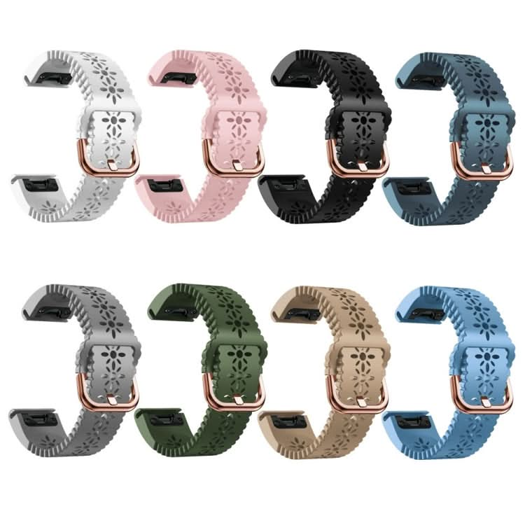 Lady Lace Punch Silicone Watch Band