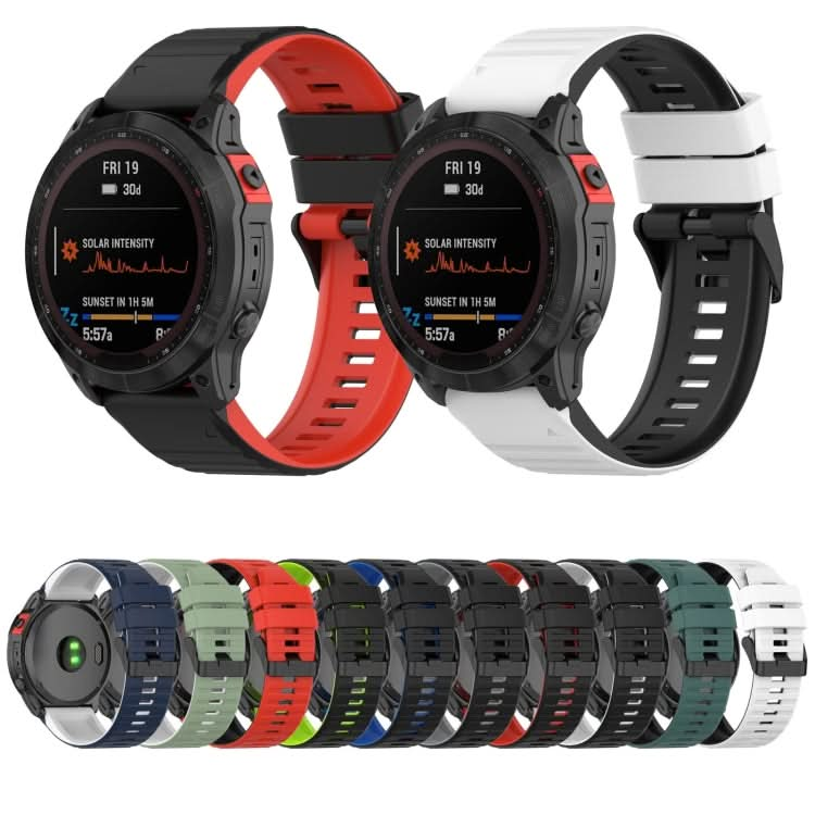 Sports Mixing Color Silicone Watch Band