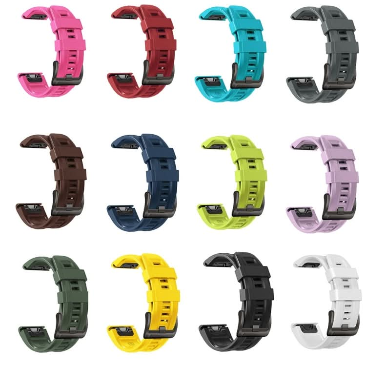 Sport Pure Color Silicone Watch Band, Series 1