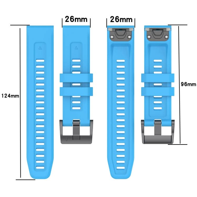 Solid Color Silicone Watch Band, Series 1