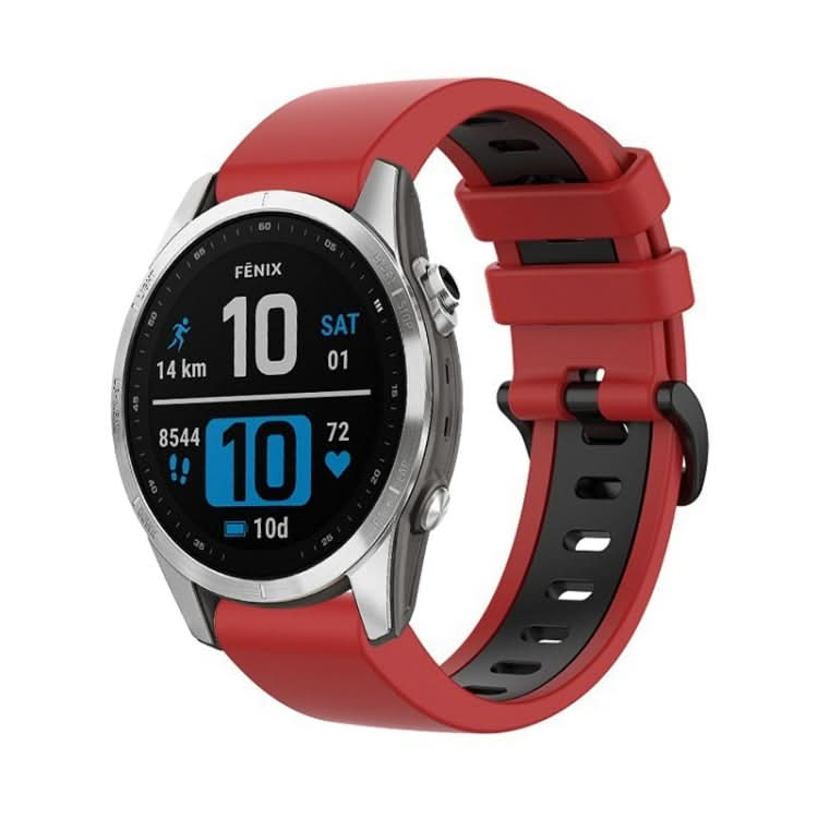 Sports Two-Color Silicone Watch Band