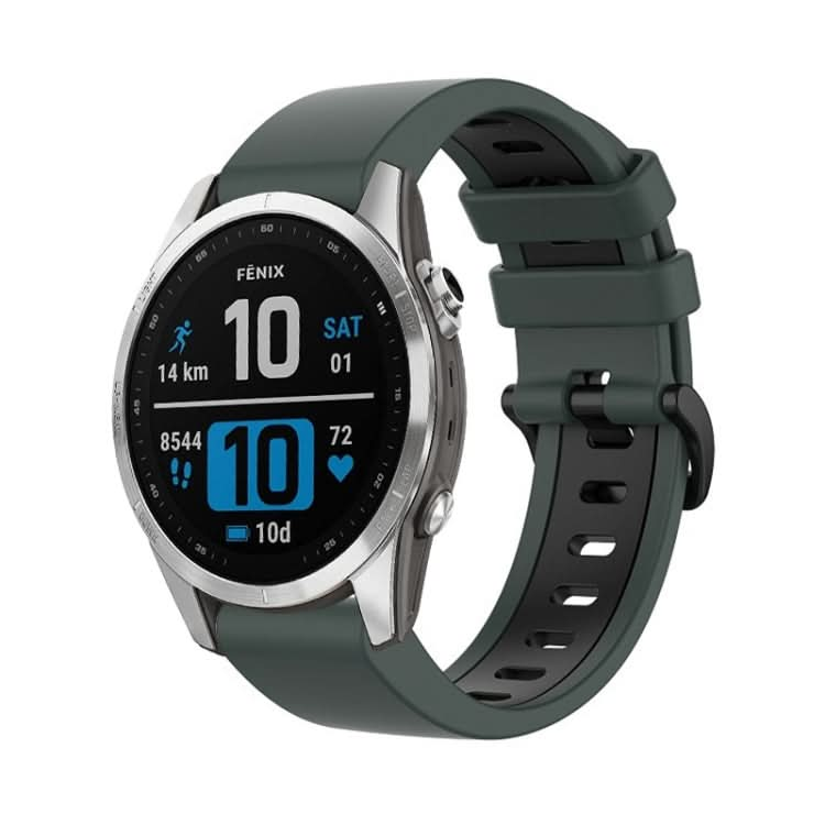 Sports Two-Color Silicone Watch Band