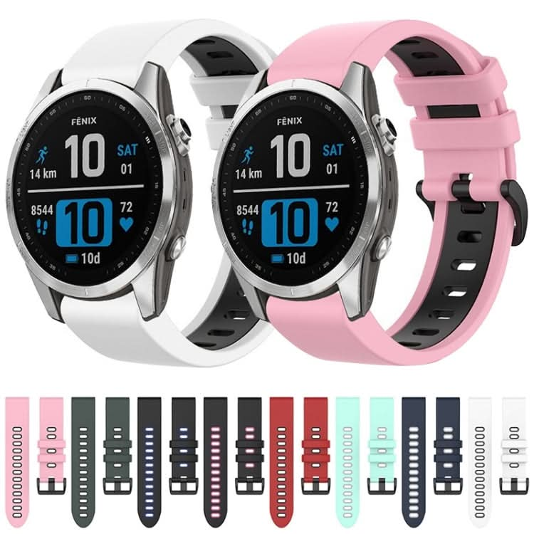 Sports Two-Color Silicone Watch Band