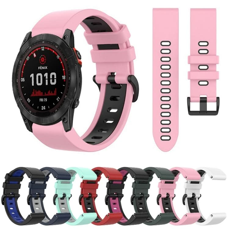 Sports Two-Color Silicone Watch Band, Series 2