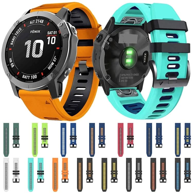 Sports Two-Color Silicone Watch Band, Series 1