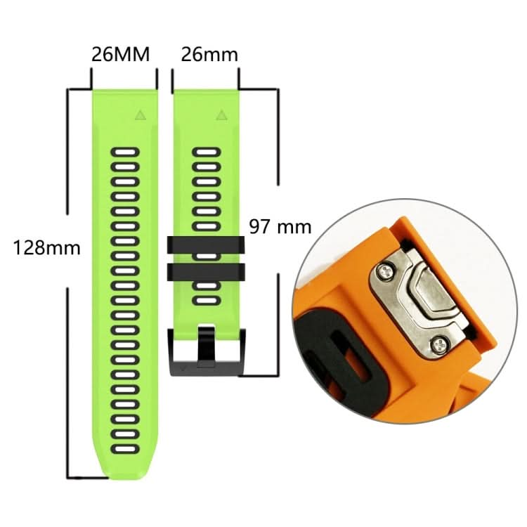 Sports Two-Color Silicone Watch Band, Series 1