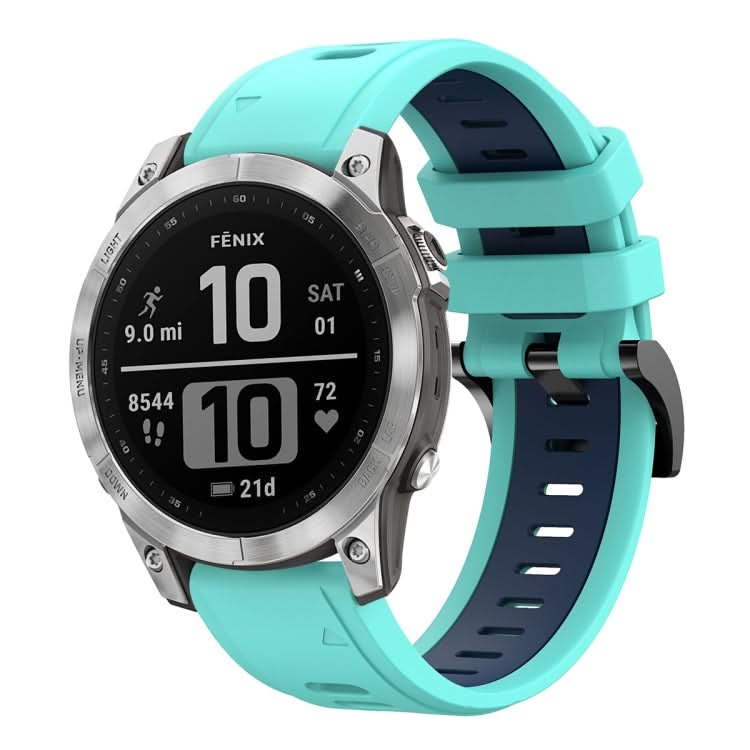 Sports Two-Color Silicone Watch Band, Series 2