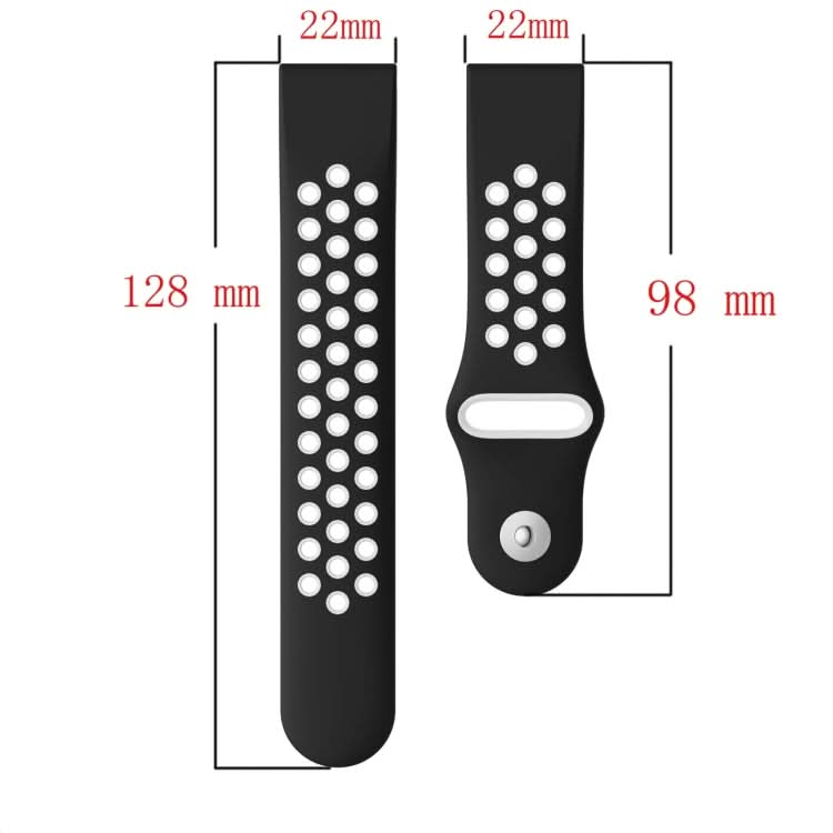 Sports Breathable Silicone Watch Band