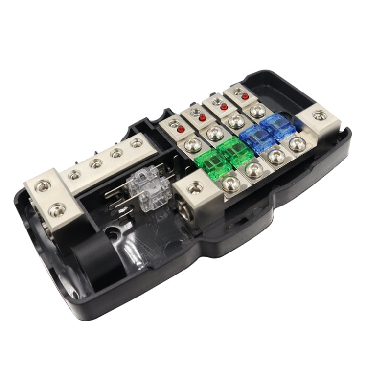 CP-0721 Orvac 0-4 GA 4 Circuit HD Fuse Power Distribution Block Ground Buss with LED Indicator ÎҵÄÉ̵ê