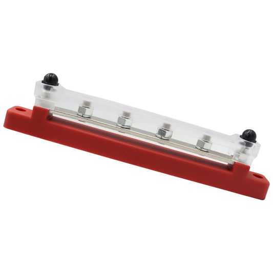 150A 48V RV Yacht Car Single-row 4-way Terminal Busbar