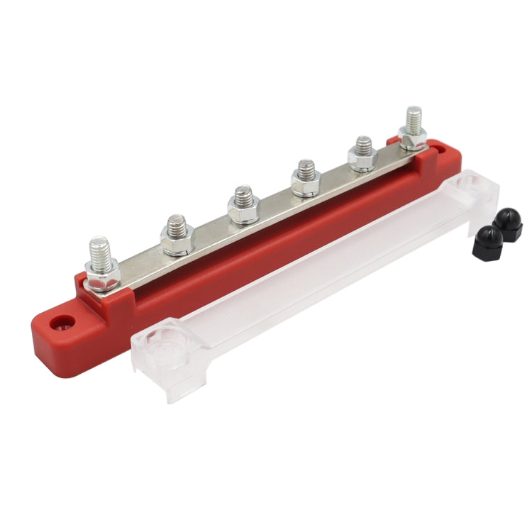 150A 48V RV Yacht Car Single-row 4-way Terminal Busbar