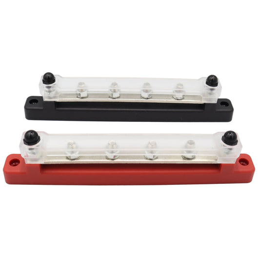 CP-3122 1 Pair 150A 48V RV Yacht Car High Current Single-row 4-way Terminal Busbar ÎҵÄÉ̵ê