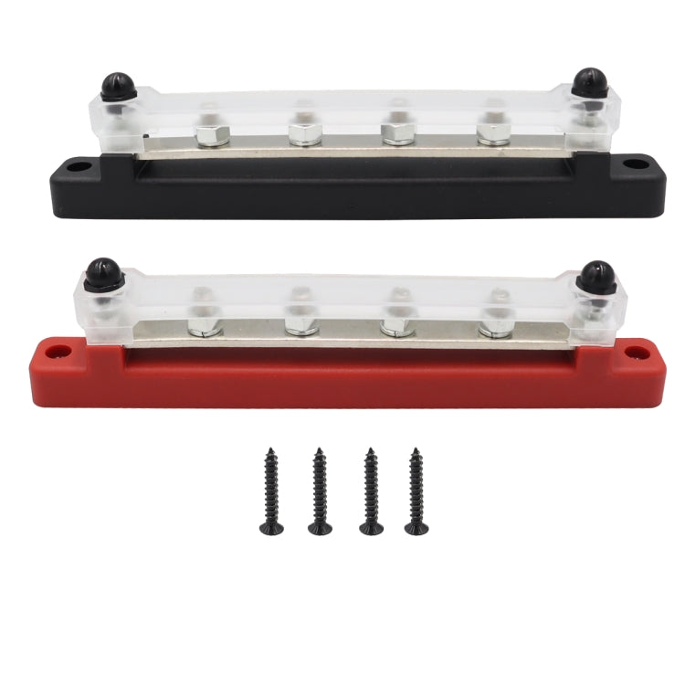 CP-3122 1 Pair 150A 48V RV Yacht Car High Current Single-row 4-way Terminal Busbar ÎҵÄÉ̵ê