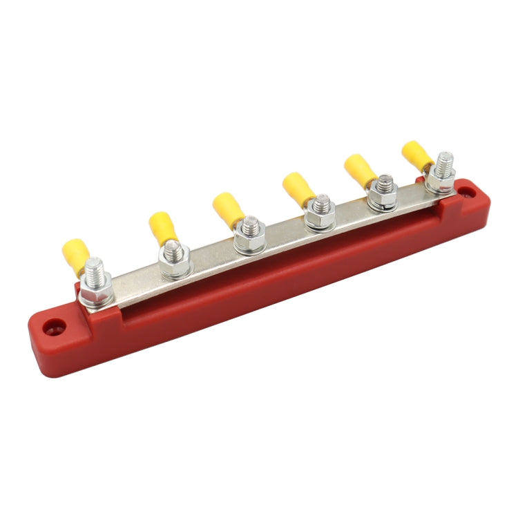 RV Yacht 150A High Current Single-row 4-way Busbar with 6pcs Terminals ÎҵÄÉ̵ê