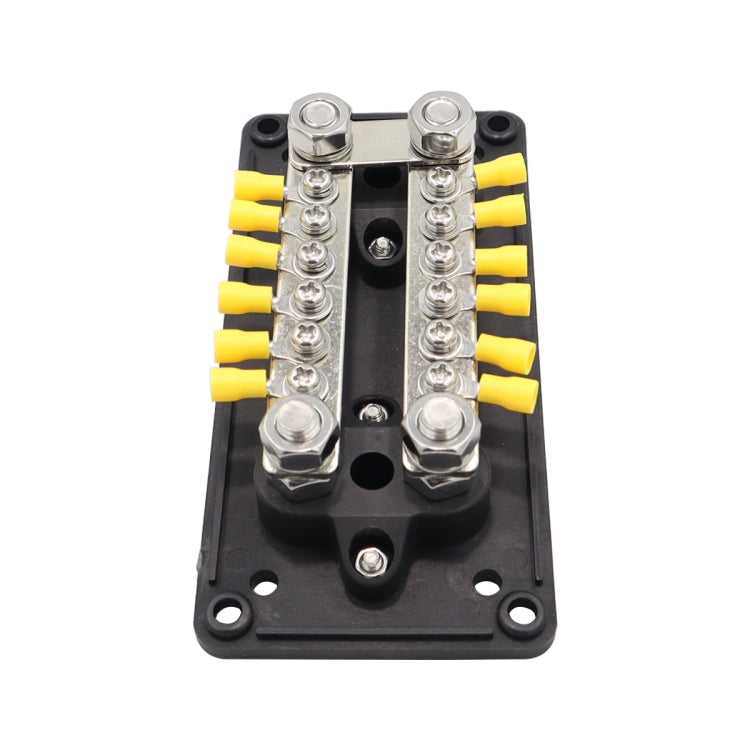 300A 12-48V RV Yacht Modified Double Row 12-way M6 Terminal Busbar with 12pcs Terminals ÎҵÄÉ̵ê