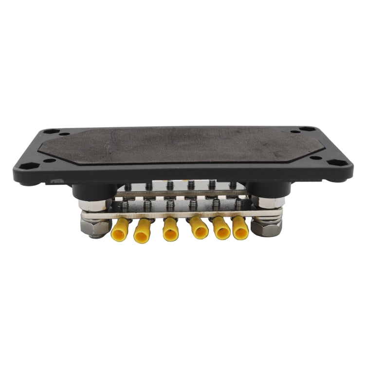 300A 12-48V RV Yacht Modified Double Row 12-way M6 Terminal Busbar with 12pcs Terminals ÎҵÄÉ̵ê