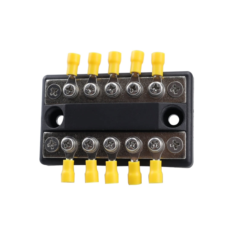 CP-4002 100A 48V RV Yacht Modified Double Row 5-way Busbar with 10pcs Terminals ÎҵÄÉ̵ê