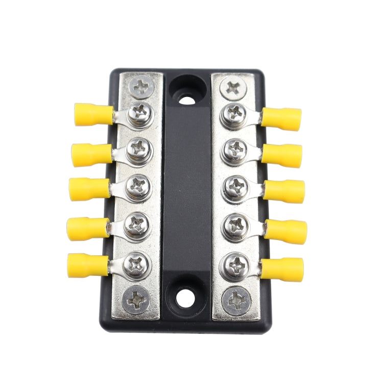 CP-4002 100A 48V RV Yacht Modified Double Row 5-way Busbar with 10pcs Terminals ÎҵÄÉ̵ê