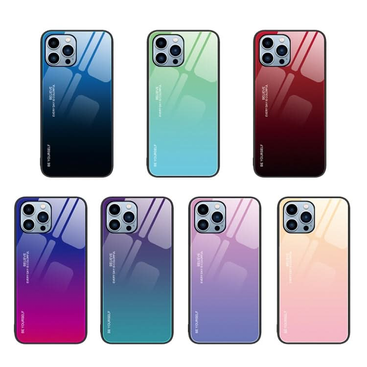 Gradient Color Glass Phone Case, Series 1