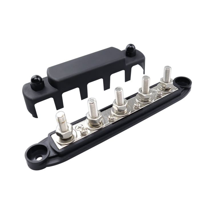 RV Yacht M8 Single Row 5-way Power Distribution Block Busbar with Cover ÎҵÄÉ̵ê