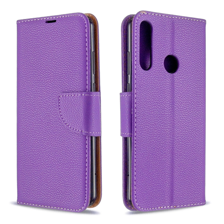 Litchi Texture Pure Color Horizontal Flip PU Leather Case with Holder & Card Slots & Wallet & Lanyard, Series 2 My Store