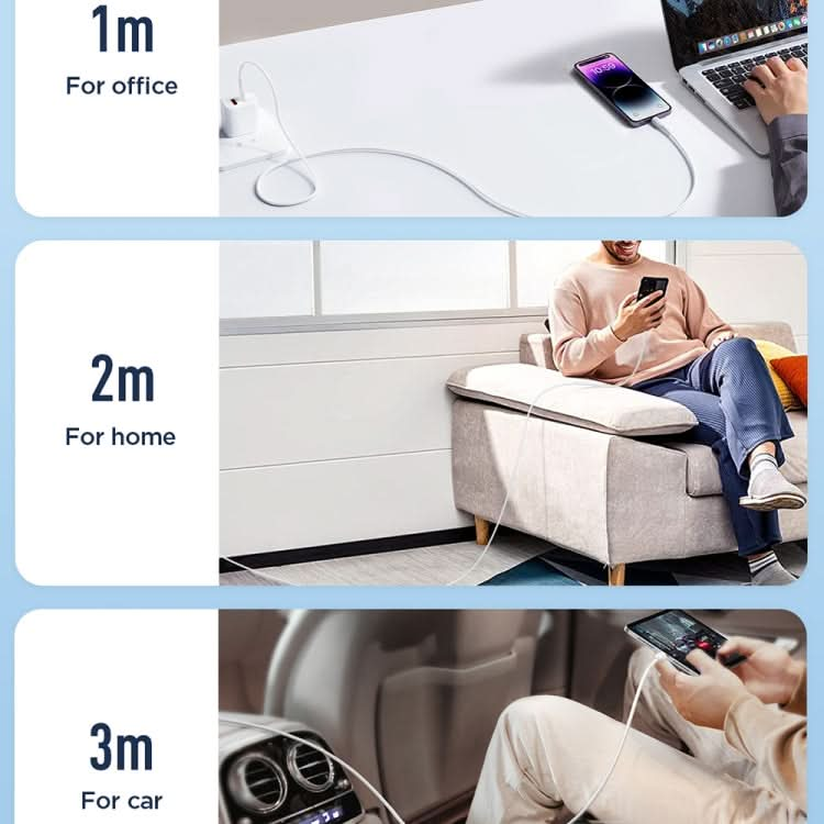 JOYROOM SA26-CL3 Flash Charge Series 30W USB-C / Type-C to 8 Pin Fast Charging Data Cable