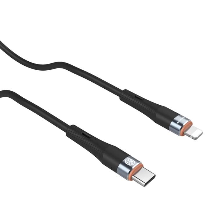 Nillkin 2.4A USB-C/Type-C to 8 Pin Silicone Data Cable, Length: 1.2m