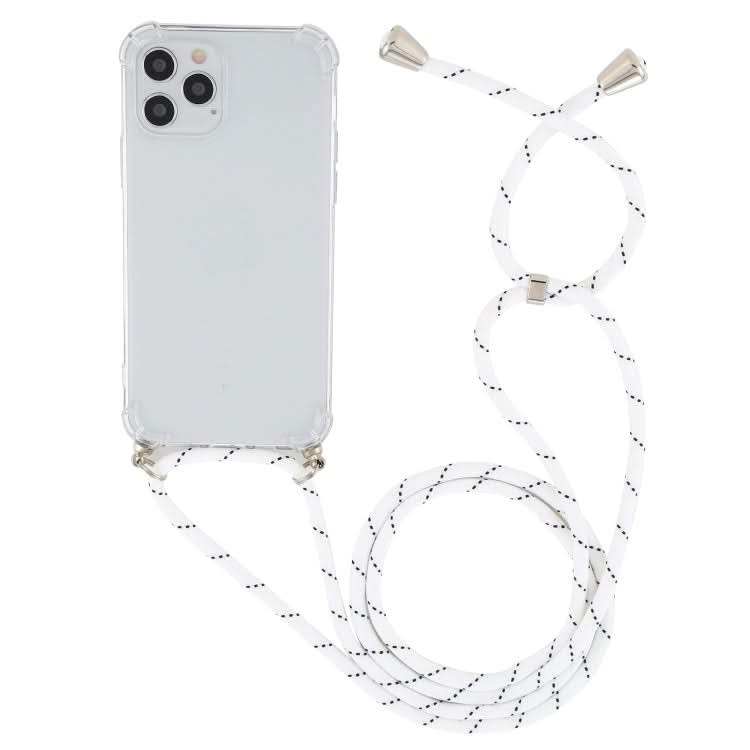 Four-Corner Shockproof Transparent TPU Case with Lanyard, Series 5