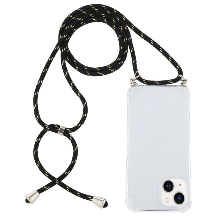 Four-Corner Shockproof Transparent TPU Case with Lanyard, Series 5