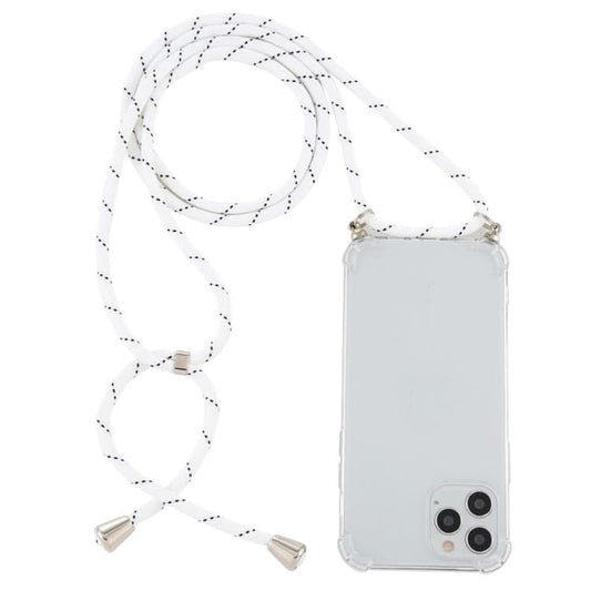 Four-Corner Shockproof Transparent TPU Case with Lanyard, Series 1