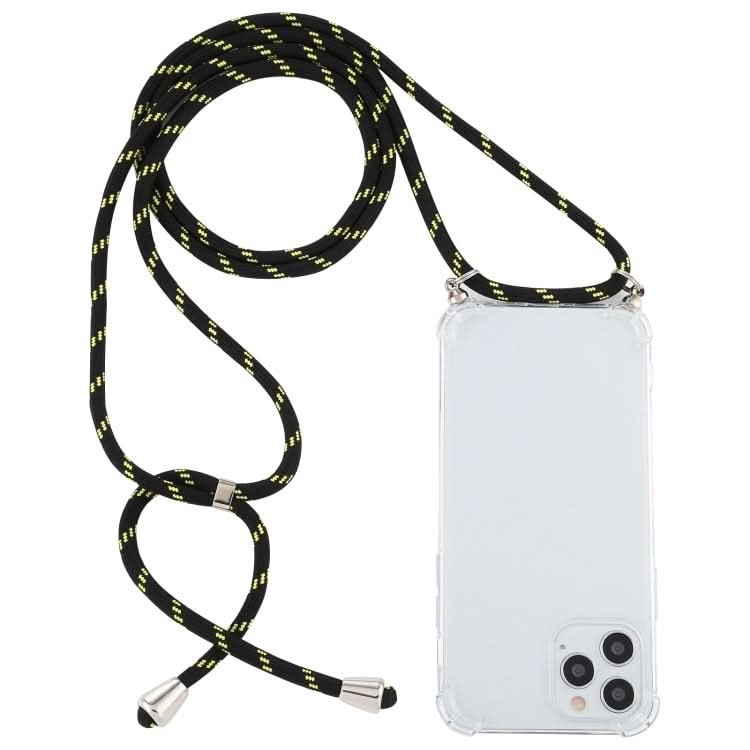 Four-Corner Shockproof Transparent TPU Case with Lanyard, Series 1