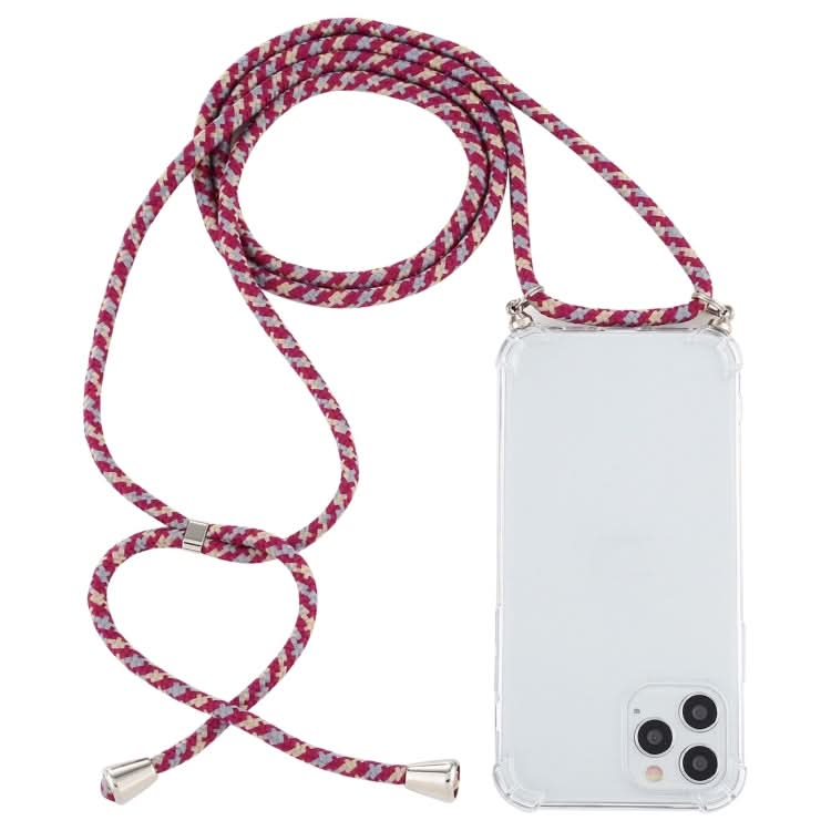 Four-Corner Shockproof Transparent TPU Case with Lanyard, Series 1