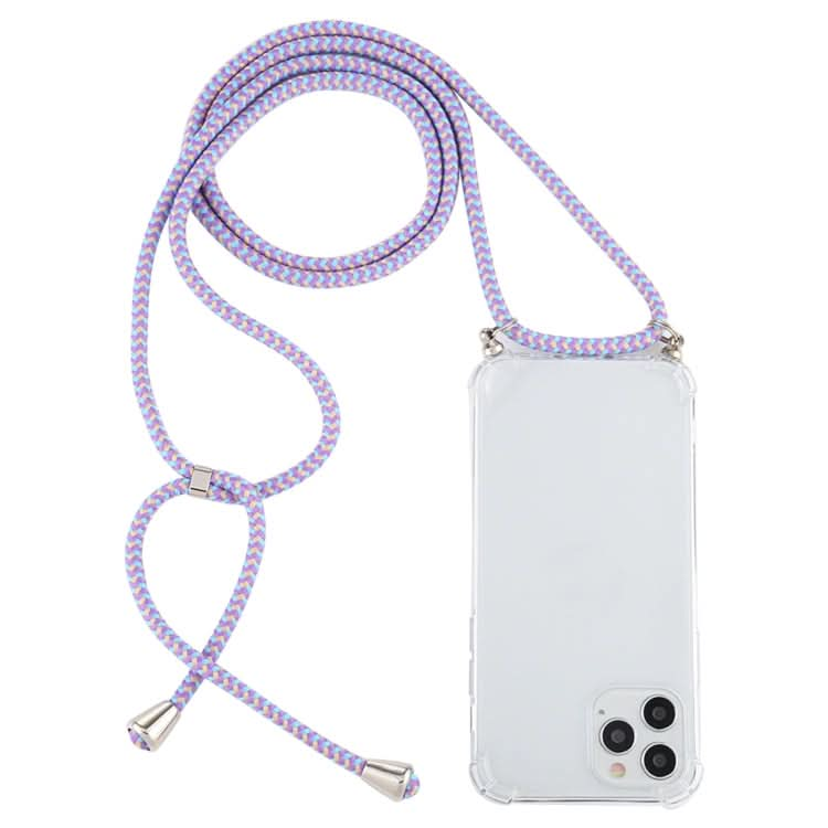 Four-Corner Shockproof Transparent TPU Case with Lanyard, Series 1