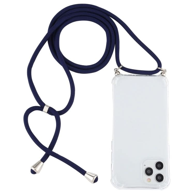 Four-Corner Shockproof Transparent TPU Case with Lanyard, Series 1