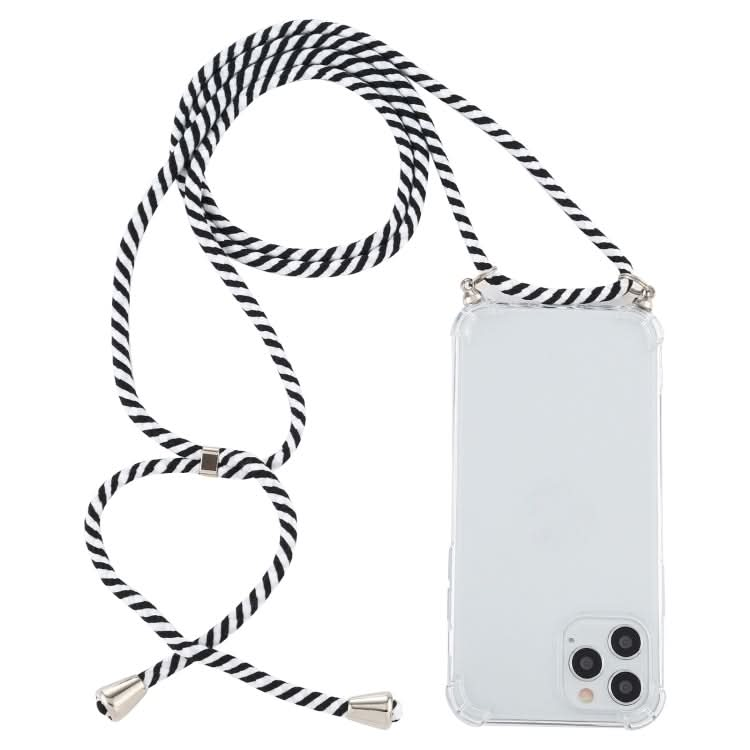 Four-Corner Shockproof Transparent TPU Case with Lanyard, Series 8