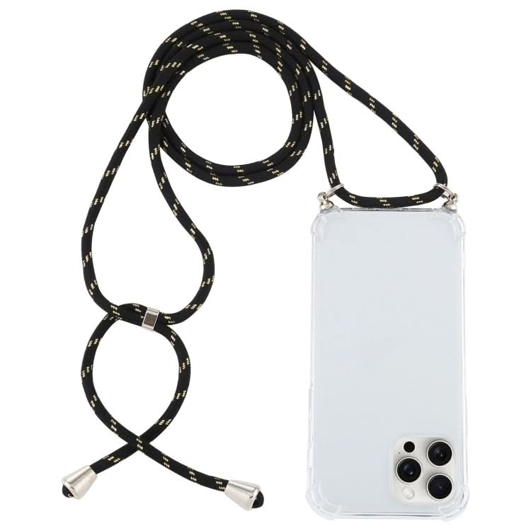 Four-Corner Shockproof Transparent TPU Case with Lanyard, Series 7