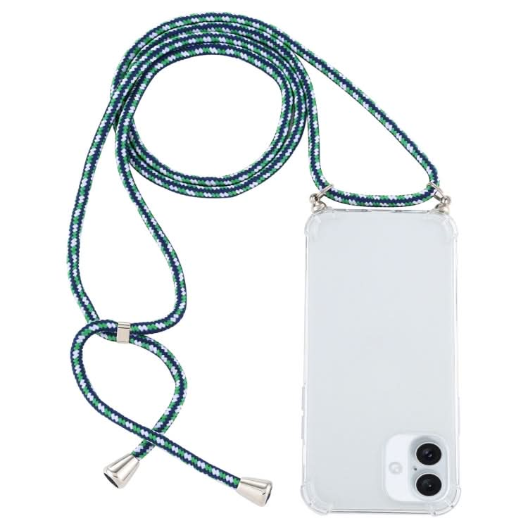 Four-Corner Shockproof Transparent TPU Case with Lanyard, Series 3