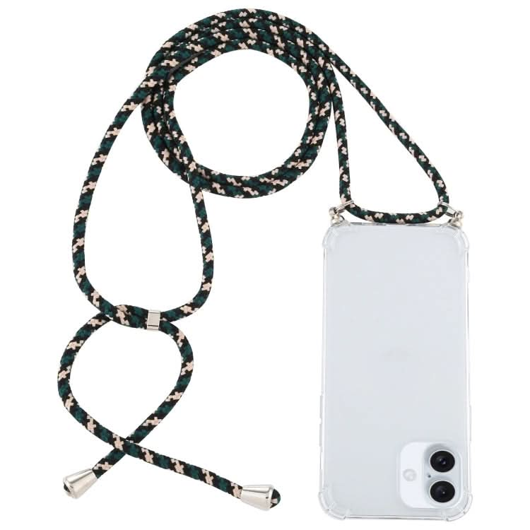 Four-Corner Shockproof Transparent TPU Case with Lanyard, Series 3