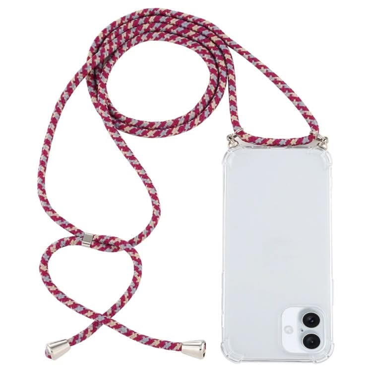 Four-Corner Shockproof Transparent TPU Case with Lanyard, Series 3