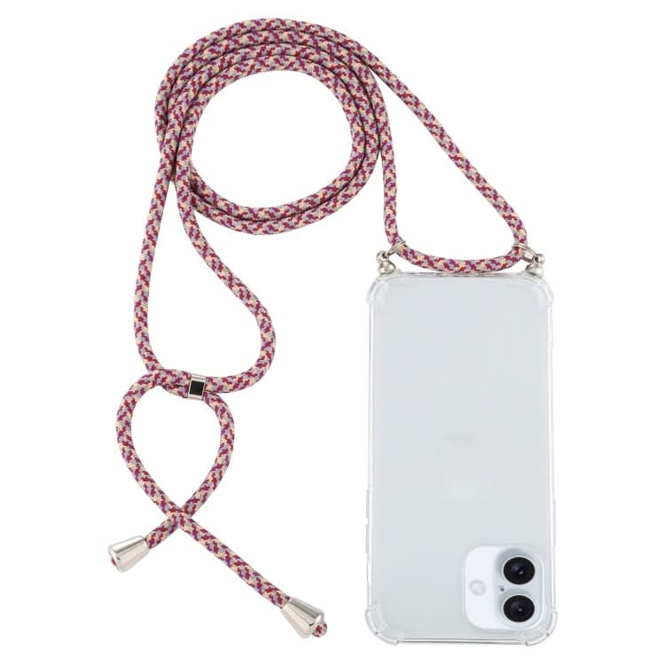 Four-Corner Shockproof Transparent TPU Case with Lanyard, Series 3